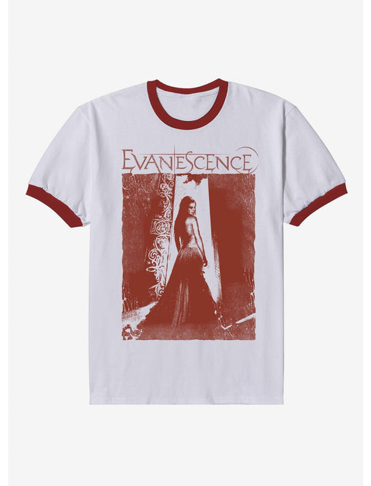 Evanescence The Open Door Ringer T-Shirt - US 8013
