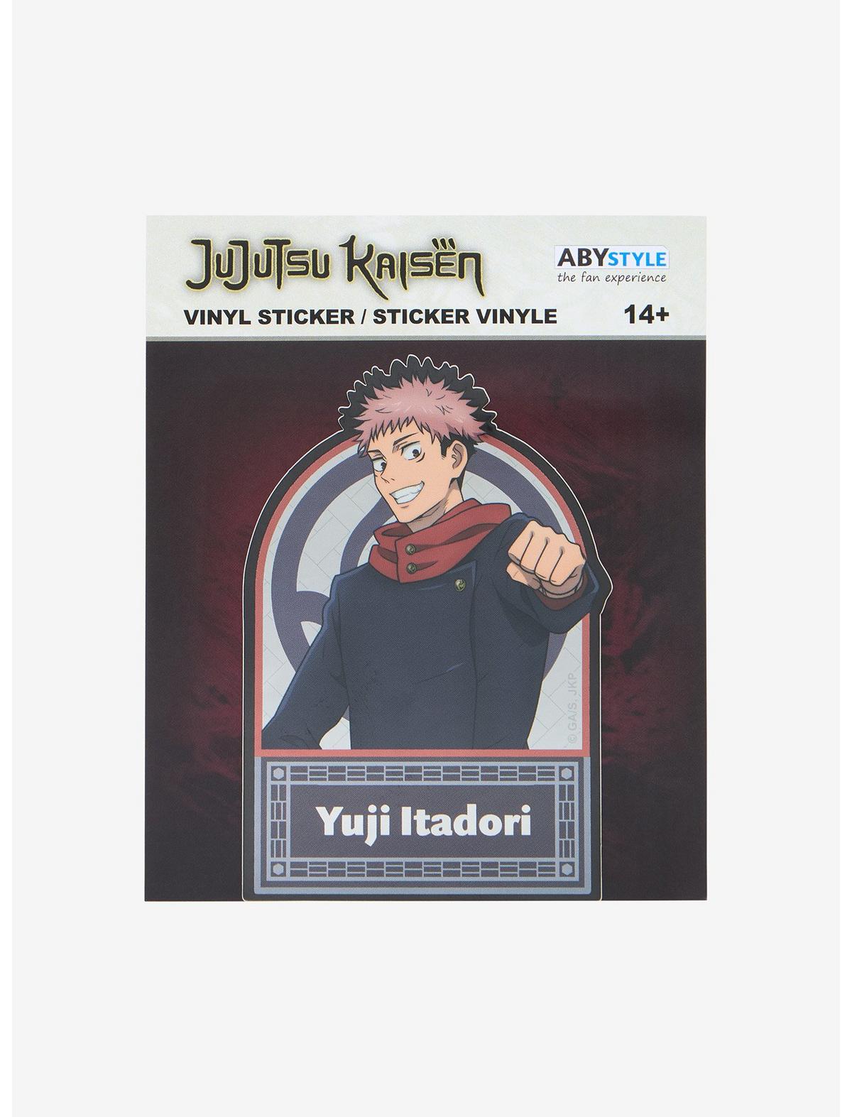 Jujutsu Kaisen Yuji Portrait Vinyl Sticker - US 7864