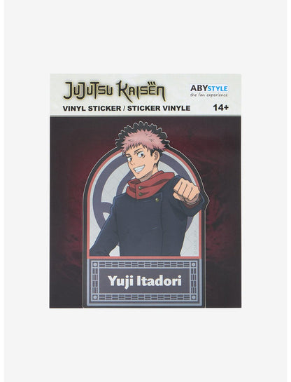 Jujutsu Kaisen Yuji Portrait Vinyl Sticker - US 7864