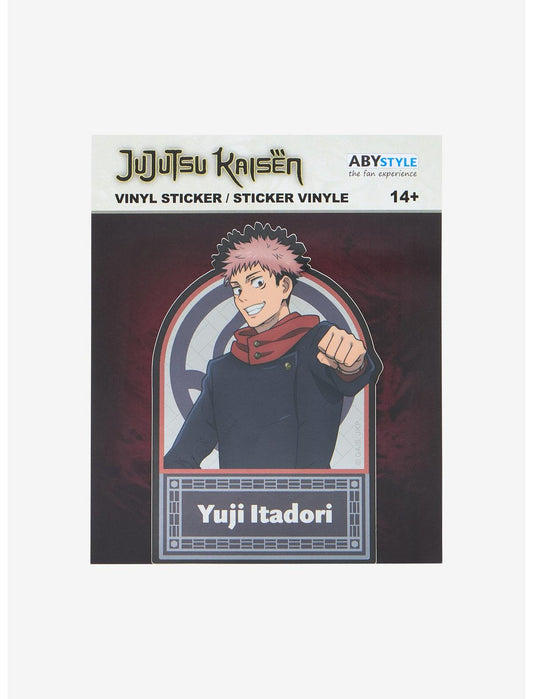 Jujutsu Kaisen Yuji Portrait Vinyl Sticker - US 7864
