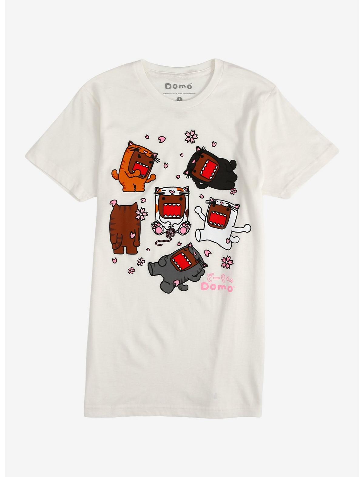 Domo Cat Costume T-Shirt - US 8724