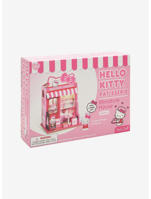 Hands Craft Hello Kitty Patisserie Miniature House - US 7070