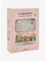 Hands Craft DIY Tiniatures Sakura Station Kit - US 3922