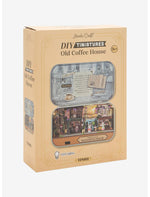 Hands Craft DIY Tiniatures Old Coffee House Kit - US 3046