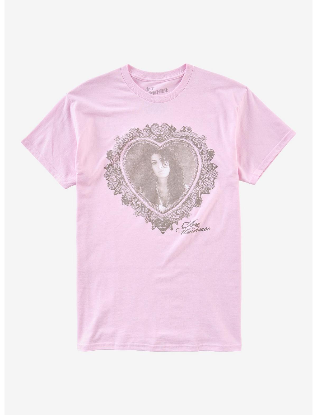 Amy Winehouse Heart Portrait T-Shirt - US 5734