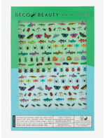 Deco Beauty Critters Nail Art Stickers - US 7837