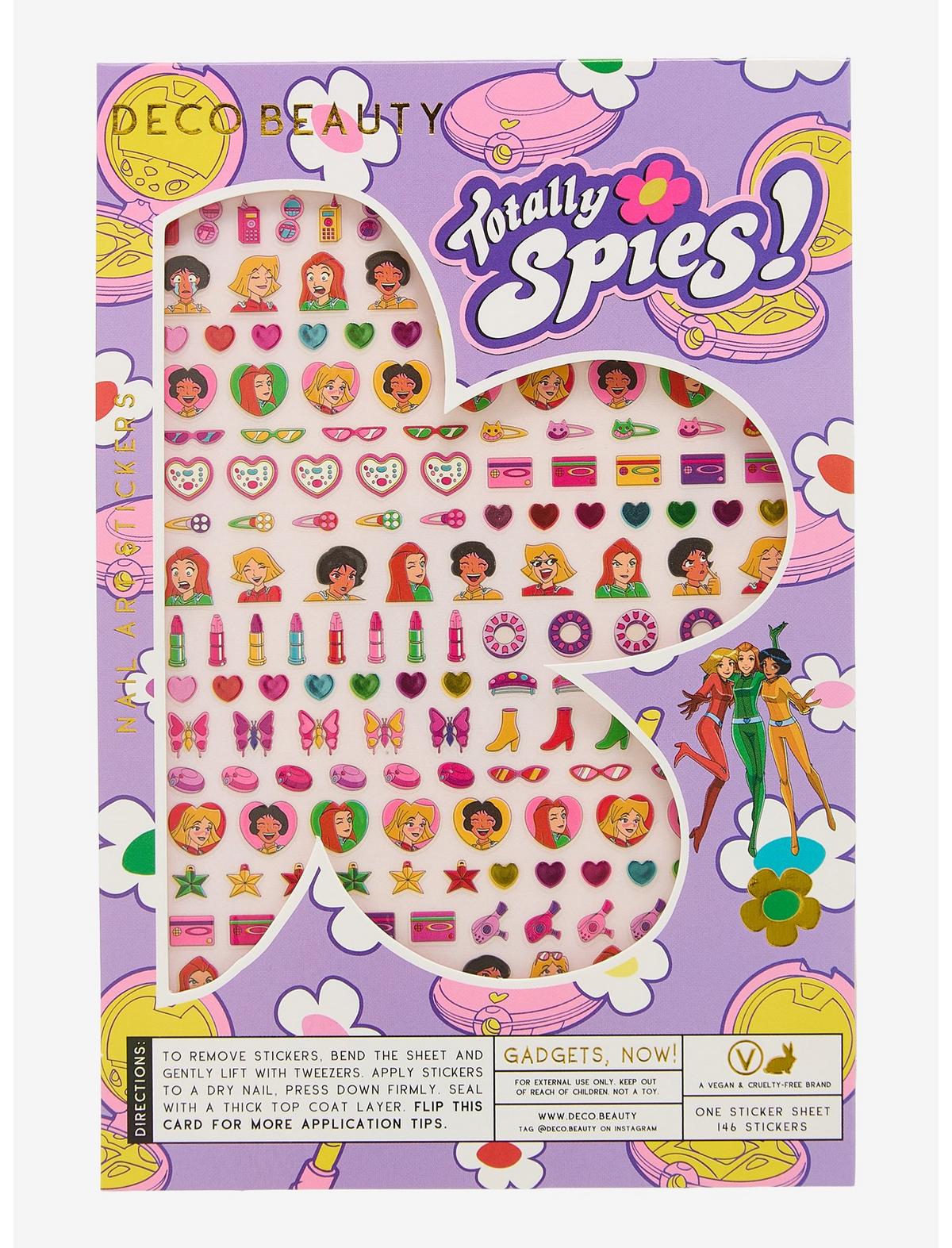 Deco Beauty Totally Spies! Gadgets, Now! Nail Art Stickers - US 4365