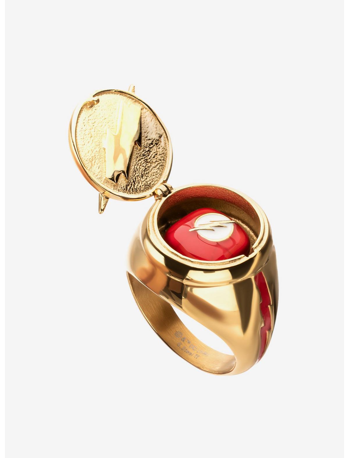 DC Comics The Flash Logo Ring - US 4249