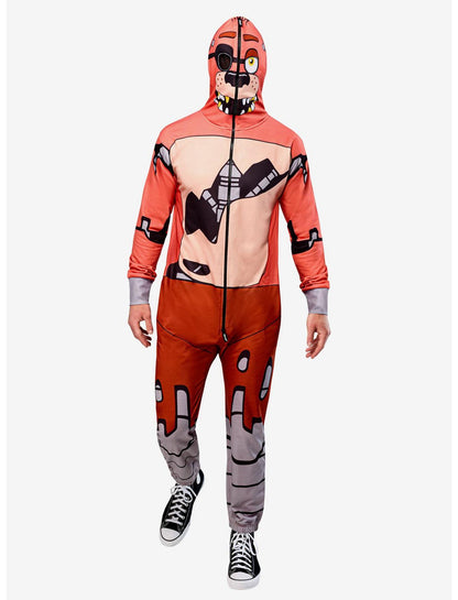 Five Nights at Freddy's Foxy Adult Hooded Zipster Costume - US 2973