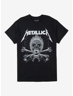 Metallica 1988 Tour Skull Flames T-Shirt - US 0742