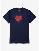 Death Cab For Cutie Yarn Heart T-Shirt - US 4576