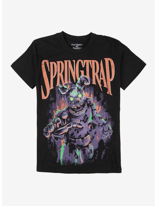 Five Nights At Freddy's Springtrap Horror T-Shirt - US 6130