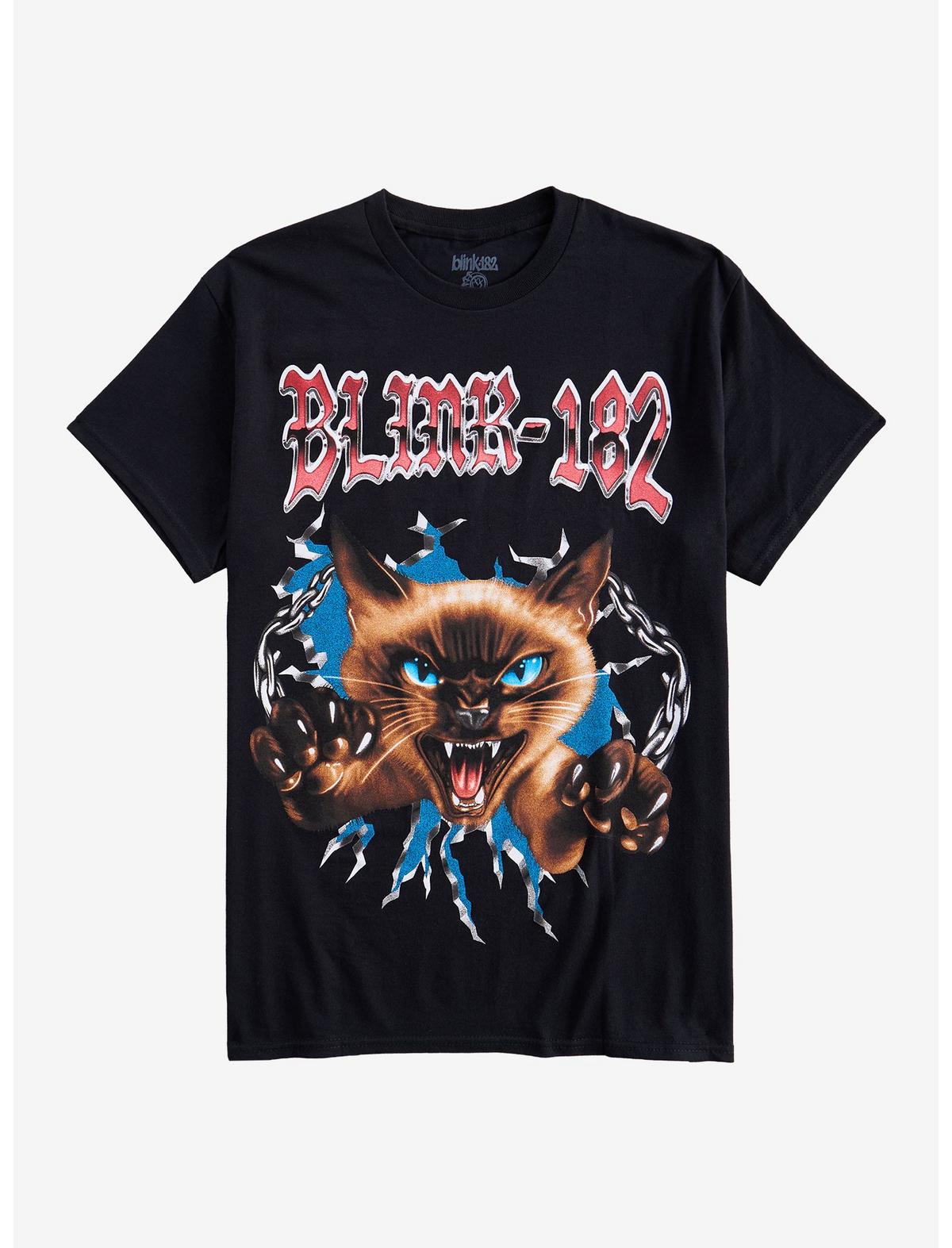 Blink-182 Siamese Cat T-Shirt - US 3846
