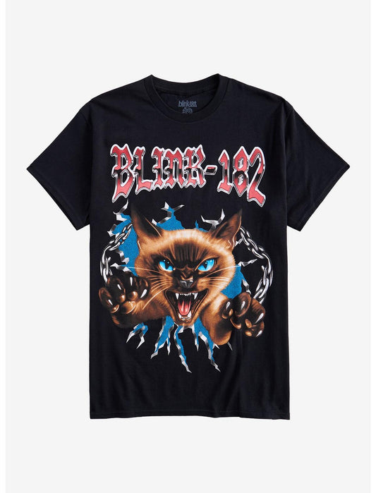 Blink-182 Siamese Cat T-Shirt - US 3846