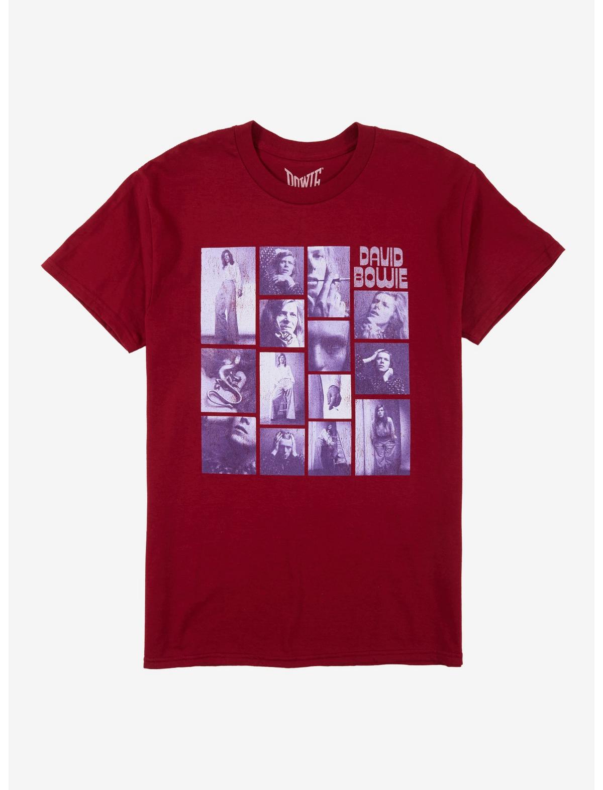 David Bowie Portrait Grid T-Shirt - US 0475