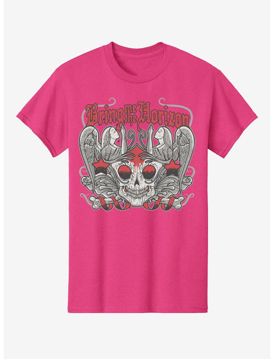 Bring Me The Horizon Eve Skull T-Shirt Hot Topic Exclusive - US 8279
