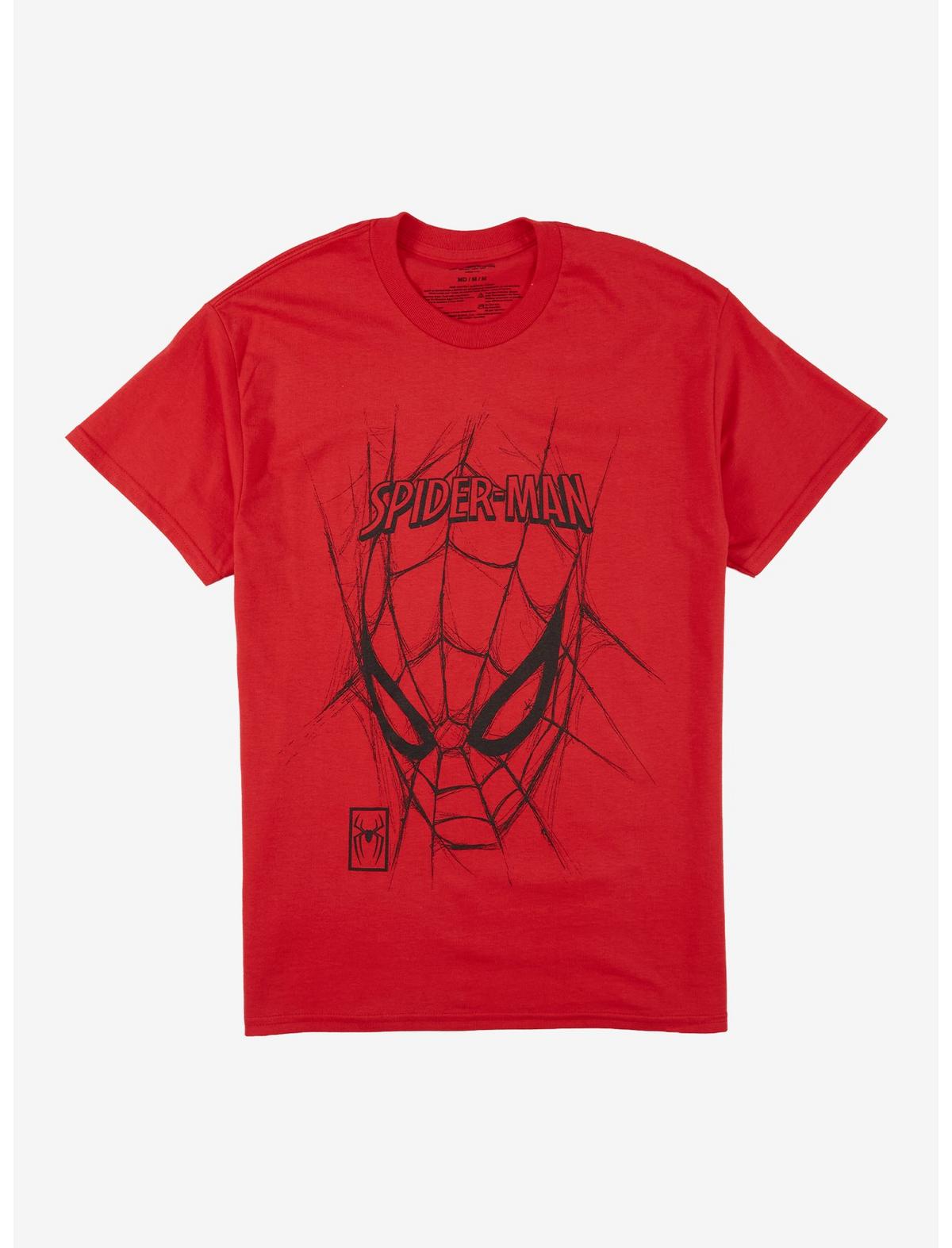 Marvel Spider-Man Sketch T-Shirt - US 0913