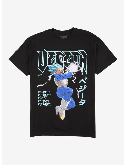 Dragon Ball Super SSGSS Vegeta T-Shirt - US 8339