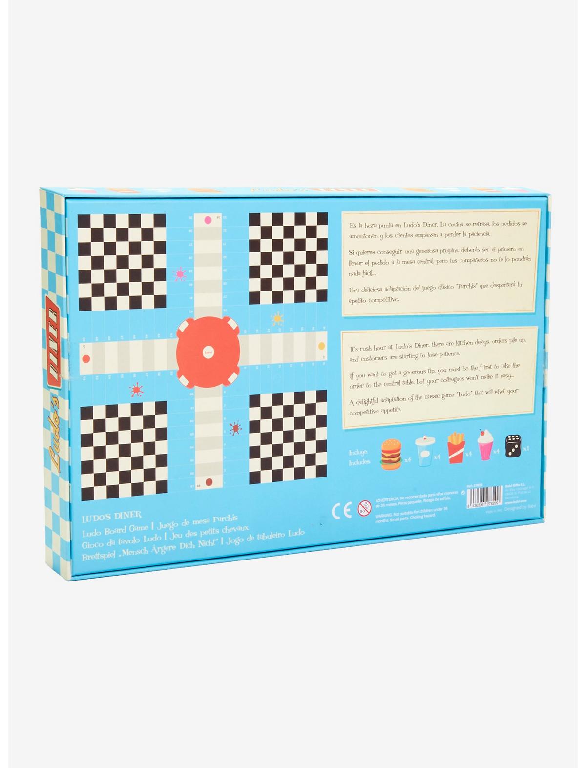 Ludo's Diner Board Game - US 1492