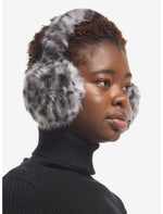 Baby Phat Snow Furry Leopard Earmuffs - US 4547