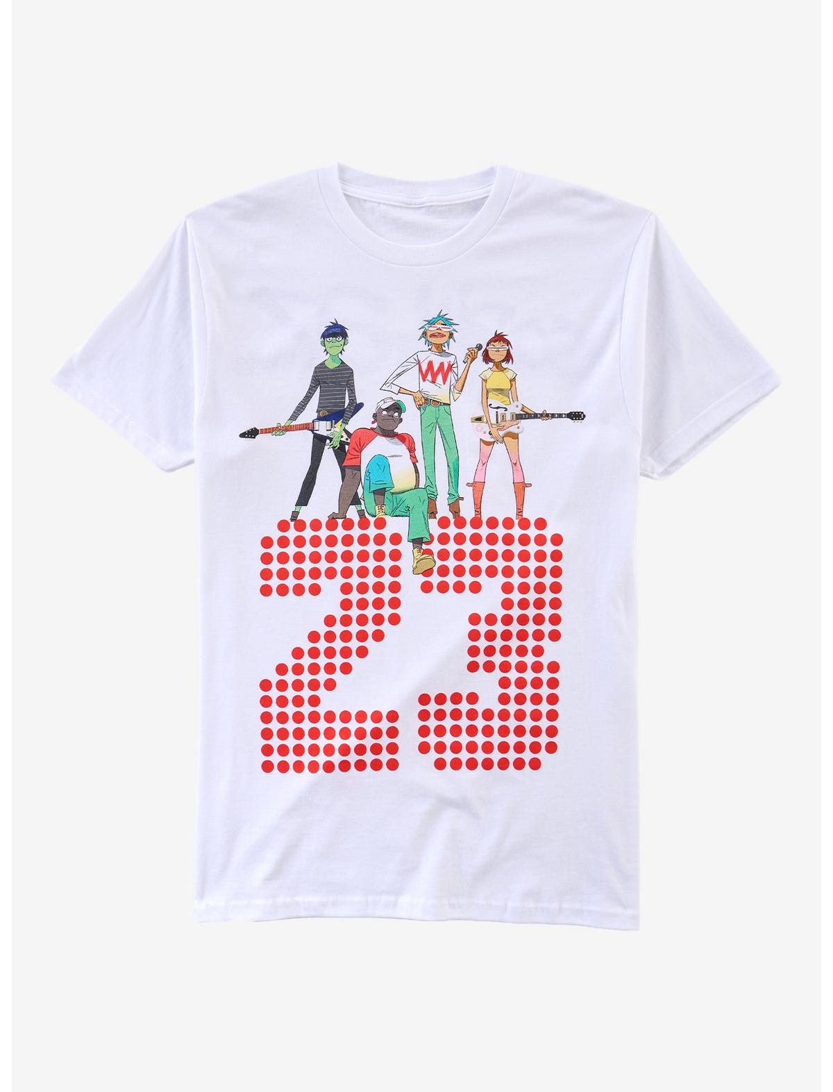 Gorillaz 23 Group T-Shirt Hot Topic Exclusive - US 1008