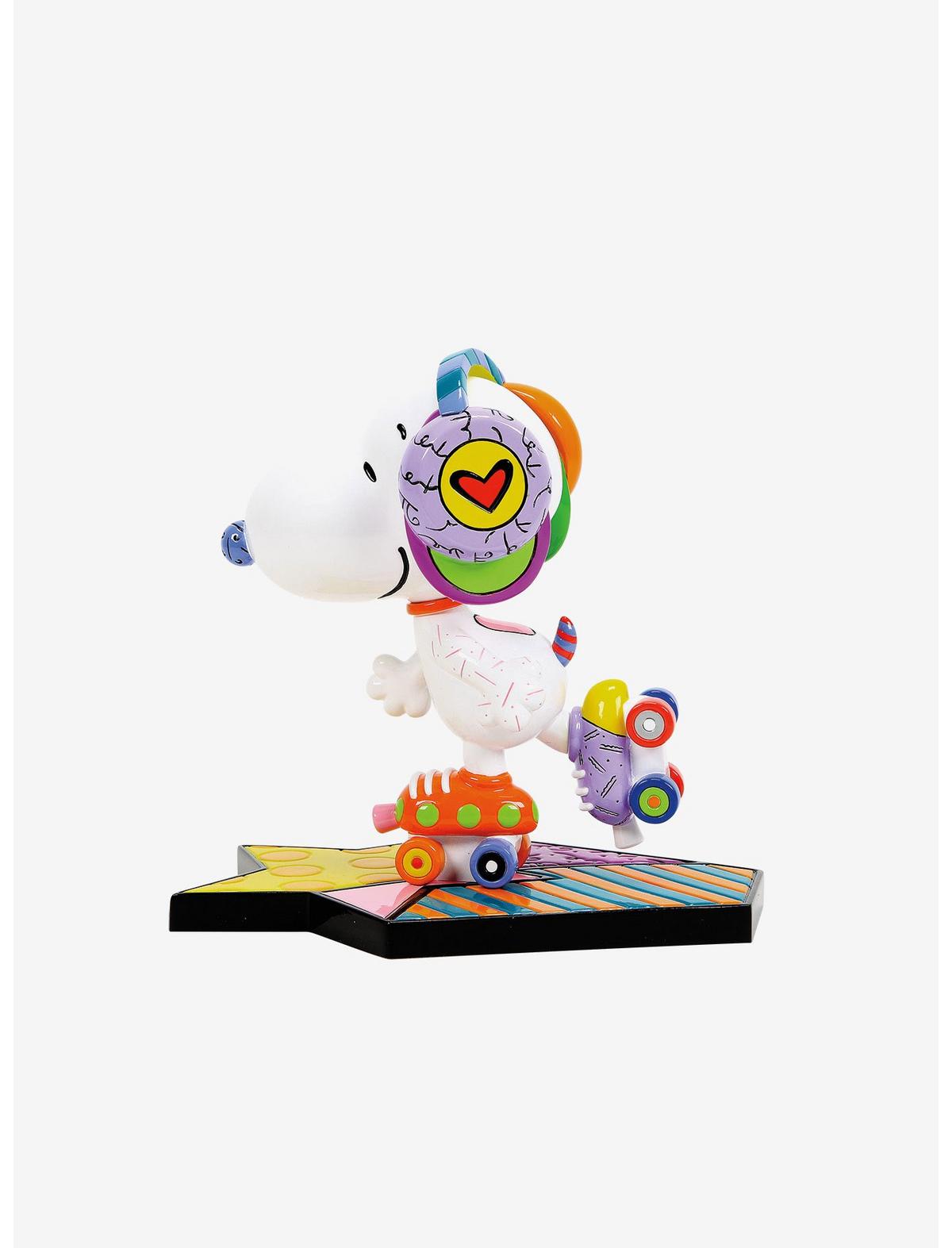 Britto Peanuts Snoopy Roller Skate Figurine - US 2549