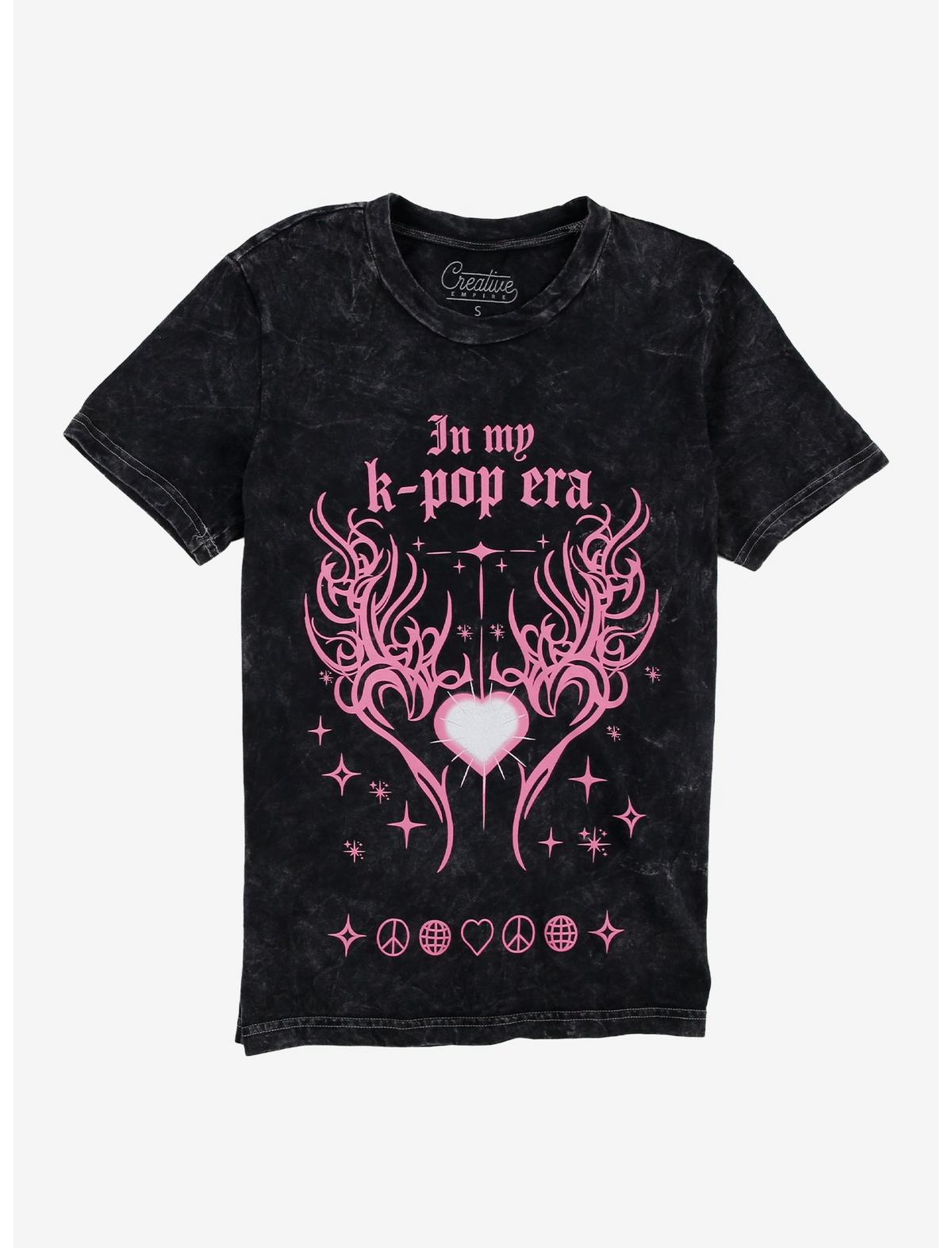K-Pop Era Dark Wash T-Shirt - US 8916