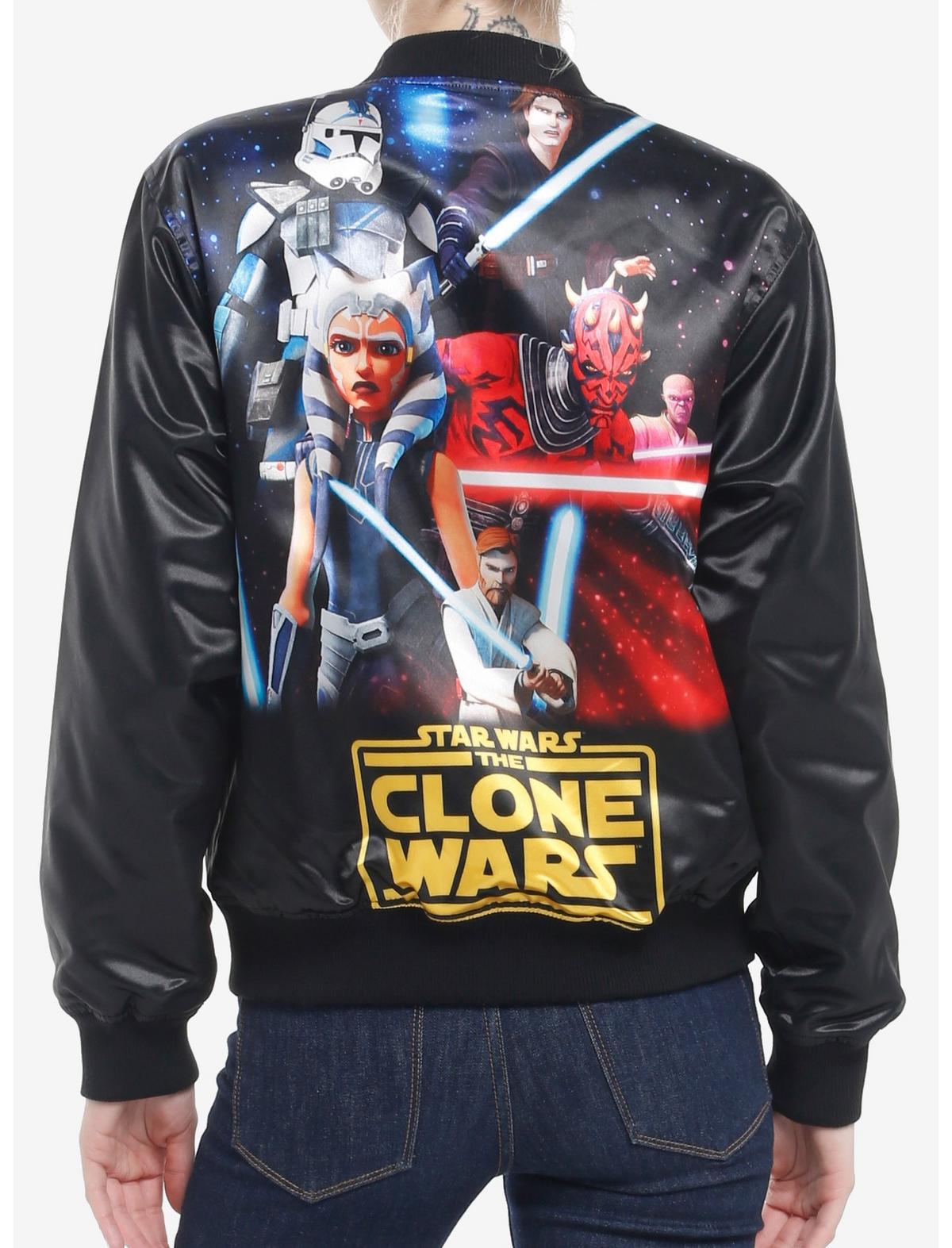 Her Universe Star Wars: The Clone Wars Group Girls Bomber Jacket - US 0505