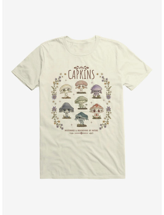 Kaleidos Creative Capkins Mysterious & Mischevious By Nature T-Shirt - US 9371