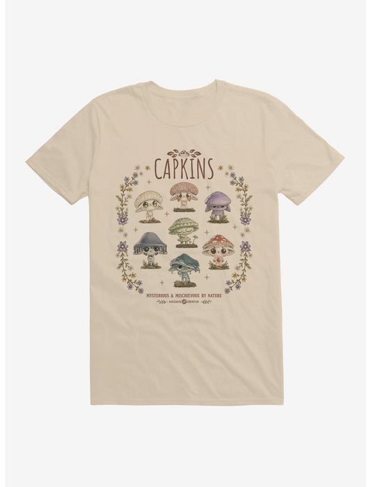 Kaleidos Creative Capkins Mysterious & Mischevious By Nature T-Shirt - US 9389