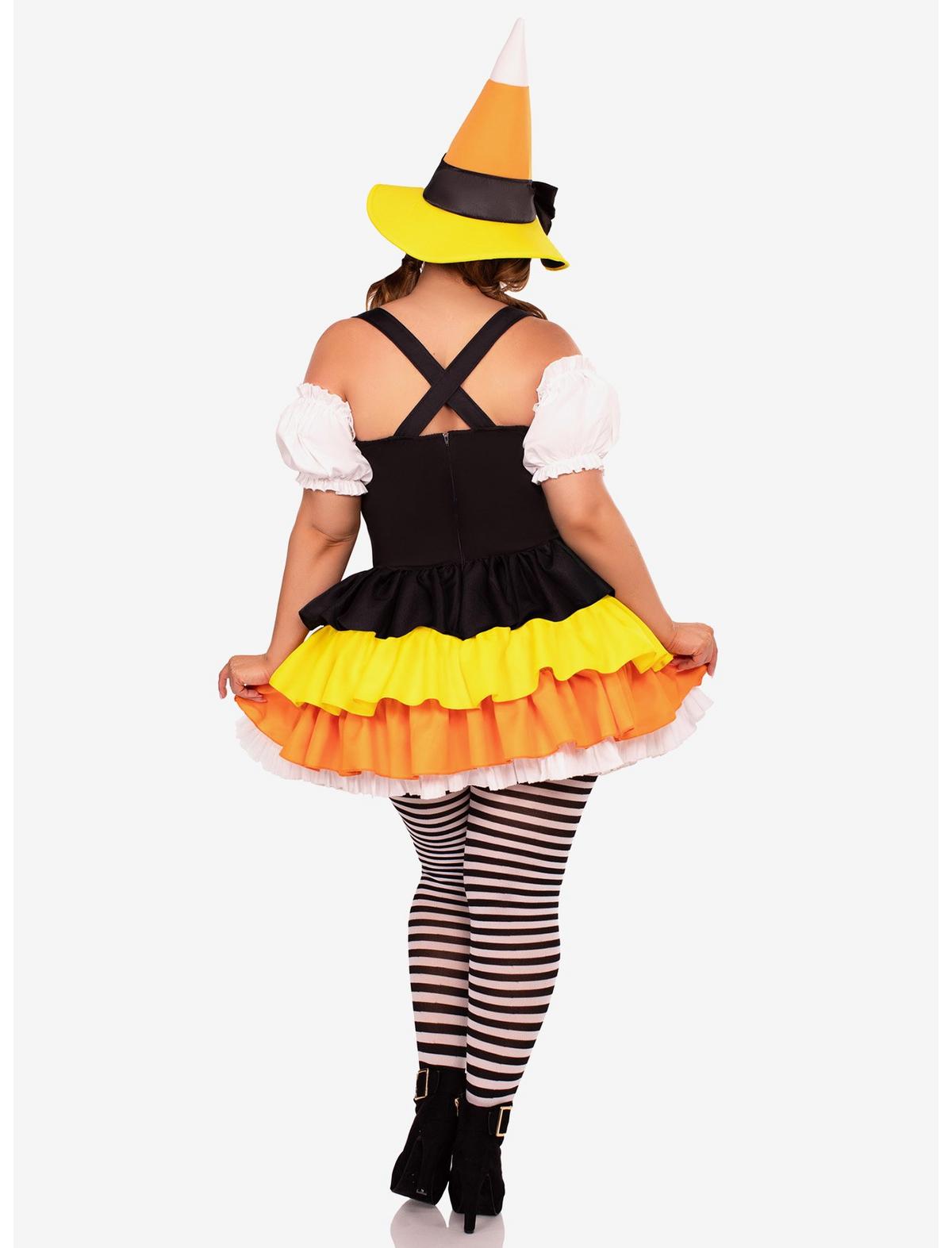 Candy Corn Witch Costume Plus Size - US 7230
