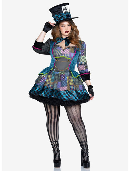 Charming Mad Hatter Costume Plus Size - US 1150