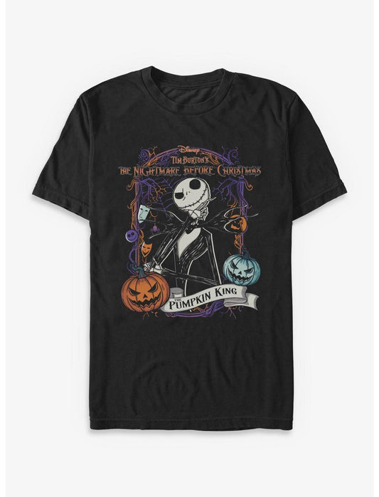 Disney The Nightmare Before Christmas Jack The Pumpkin King T-Shirt - US 0947