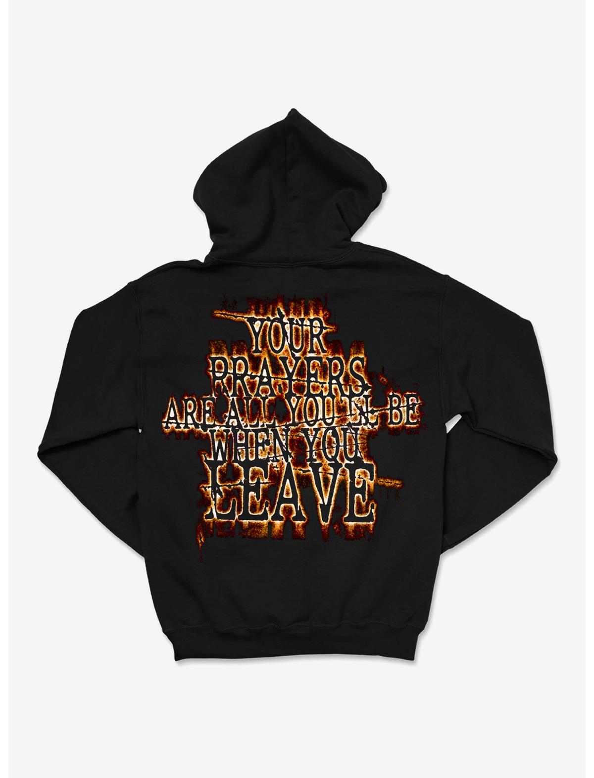 156/Silence Prayers Hoodie - US 0373
