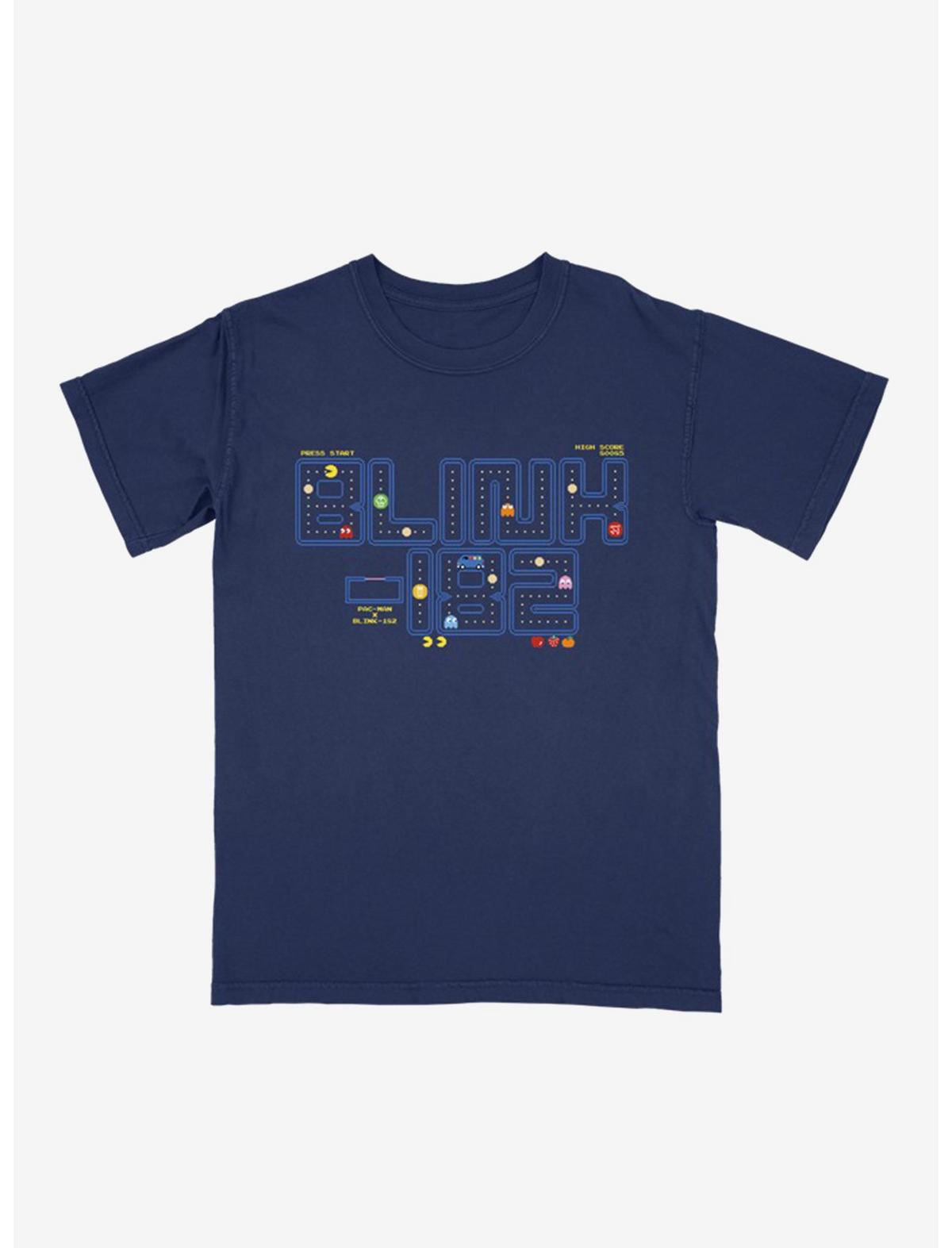Blink-182 X Pac-Man Maze T-Shirt Hot Topic Exclusive - US 4695
