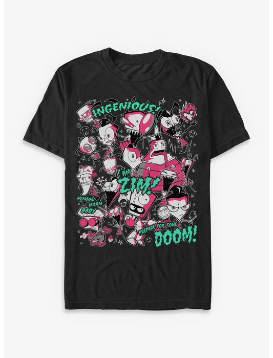 Invader ZIM I Am Zim T-Shirt Hot Topic Exclusive - US 4555