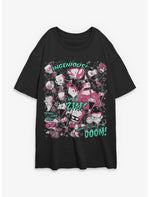 Invader ZIM I Am Zim Girls Oversized T-Shirt Hot Topic Exclusive - US 4871