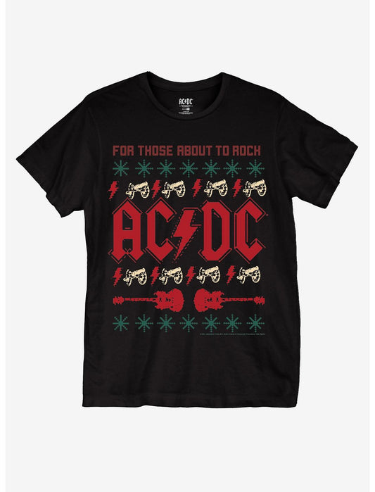 AC/DC Fair Isle T-Shirt - US 0197